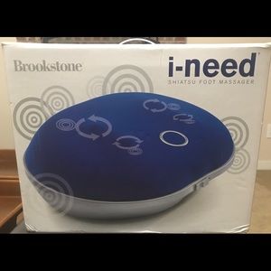 Brookstone i-need Shiatsu Foot Massager